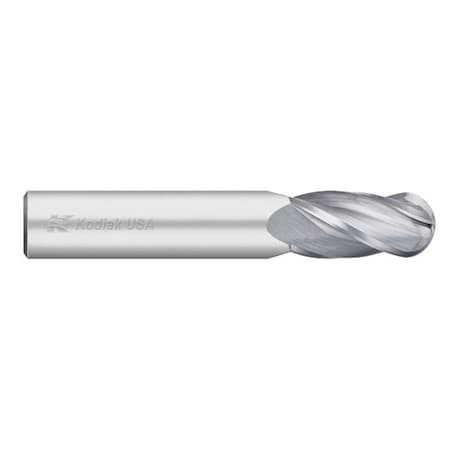 127 4.5M SINGLE END 4 FLUTE BN END MILL